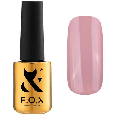 Гель-лак F.O.X Pigment Gel Polish №016 (лавандовий, емаль) 7 мл