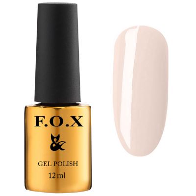 Гель-лак F.O.X Gel Polish French Panna Cotta Ice Cream №001 (бежевий, для френча) 12 мл