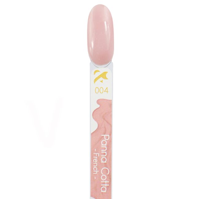 Гель-лак F.O.X Gel Polish French Panna Cotta Lollipop №004 (ніжно-рожевий, для френча) 12 мл
