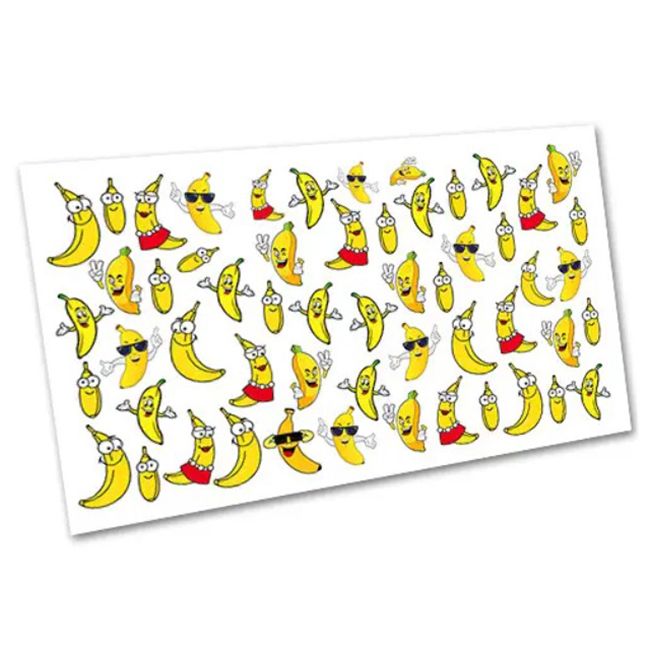 Слайдер-дизайн W5109 Мультяшный банан