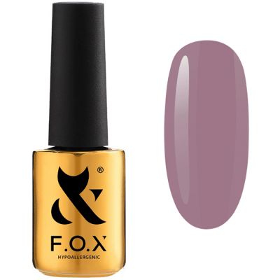 Гель-лак F.O.X Gel Vinyl Spectrum Spring №047 (розово-сливовый, эмаль) 7 мл