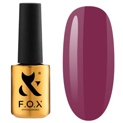 Гель-лак F.O.X Gel Vinyl Spectrum Kate №088 (приглушено-фіолетовий, емаль) 7 мл