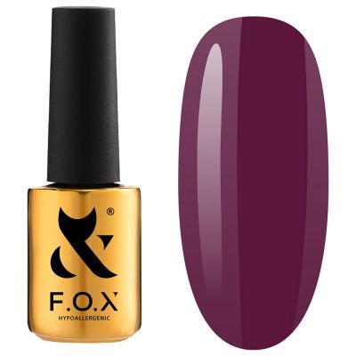 Гель-лак F.O.X Gel Vinyl Spectrum Lucy №089 (фиолетовый, эмаль) 7 мл