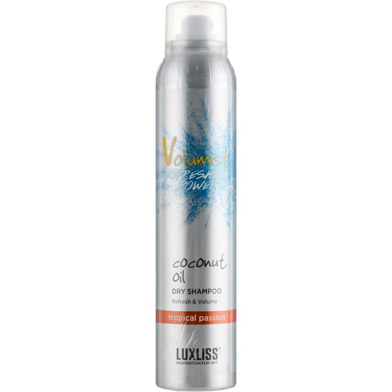 Сухой шампунь для объема волос Luxliss Coconut Oil Dry Shampoo Tropical Passion 220 мл
