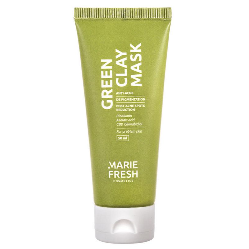 Маска для обличчя Marie Fresh Cosmetics Green Clay Mask 50 мл