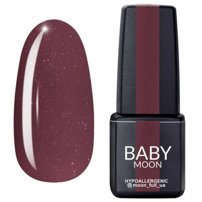 Гель-лак Baby Moon Burgundy №013 (кориця з мікроблиском) 6 мл