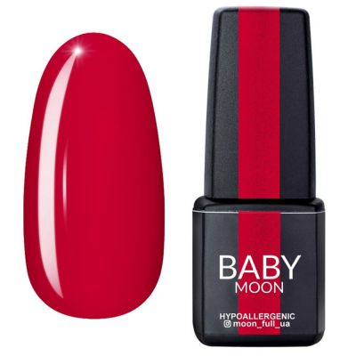 Гель-лак Baby Moon Red Chic №005 (малиновий, емаль) 6 мл