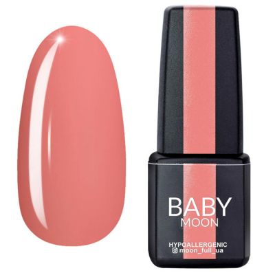 Гель-лак Baby Moon Sensual Nude №001 (ніжний лососевий, емаль) 6 мл