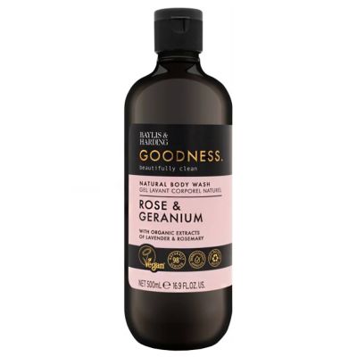 Гель для душа Baylis & Harding Rose & Geranium Body Wash 500 мл