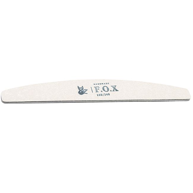 Пилка для ногтей F.O.X (180/240 грит)