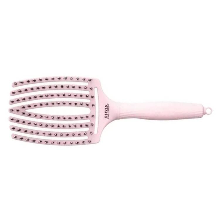 Щітка для укладання Olivia Garden Finger Brush Combo Large Pastel Pink
