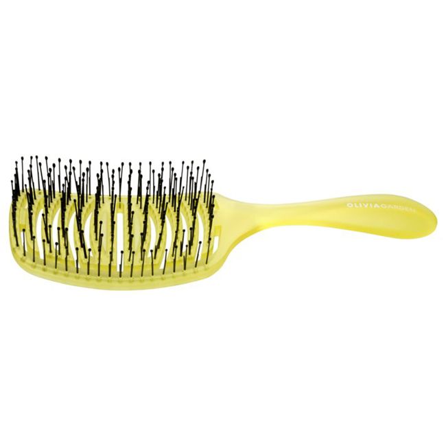 Щетка для укладки волос Olivia Garden iDetangle Medium Pride Yellow