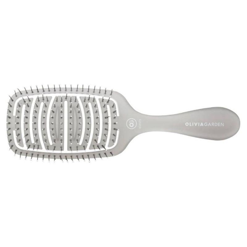 Щетка для укладки Olivia Garden Essential Care Flex Medium Hair Bristles Ice Grey