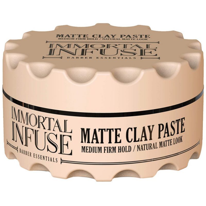 Глиняная матовая паста для волос Immortal Infuse Matte Clay Paste 150 мл