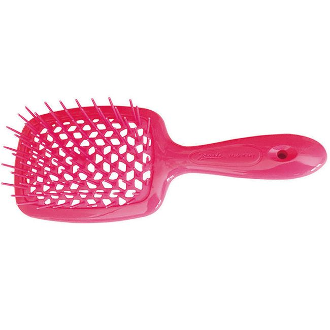 Гребінець для волосся Janeke 1830 Superbrush The Original Italian Pink Neon