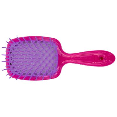 Гребінець для волосся Janeke 1830 Superbrush The Original Italian Pink Violet