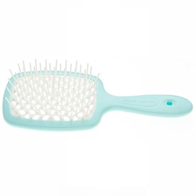 Расческа для волос Janeke 1830 Superbrush The Original Italian Turquoise White