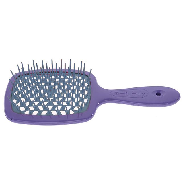 Гребінець для волосся Janeke 1830 Superbrush The Original Italian Violet Blue