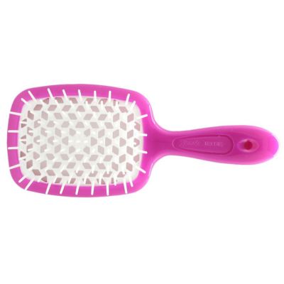 Гребінець для волосся Janeke 1830 Superbrush The Original Italian Pink White