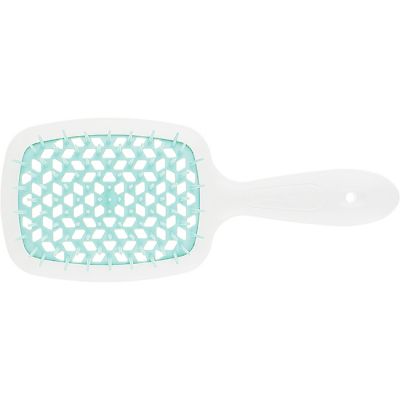 Расческа для волос Janeke 1830 Superbrush The Original Italian White Turquoise