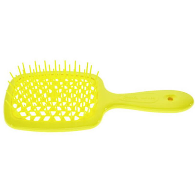 Гребінець для волосся Janeke 1830 Superbrush The Original Italian Yellow Neon