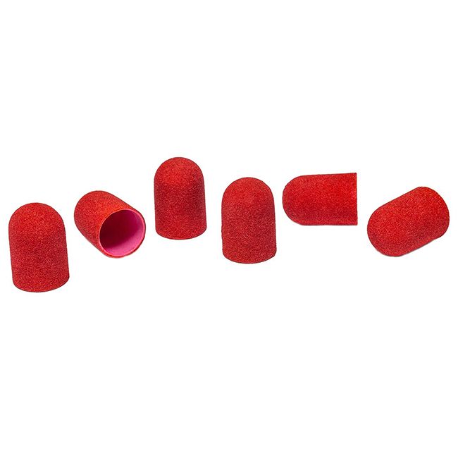 Ковпачок абразивний (діаметр 16 мм, абразивність 120 грит, червоний) 10 штук