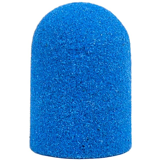 Колпачок абразивный (диаметр 16 мм, абразивность 160 грит, голубой) 10 штук