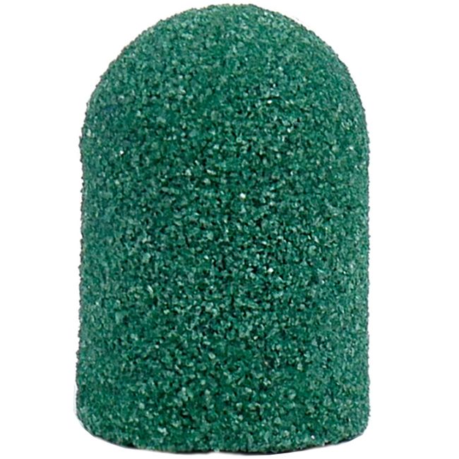 Колпачок абразивный (диаметр 7 мм, абразивность 80 грит, зеленый) 10 штук