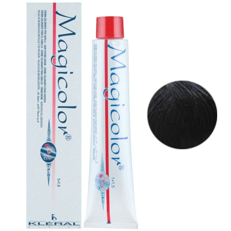 Крем-фарба для волосся Kleral System Magicolor 1 (чорний) 100 мл