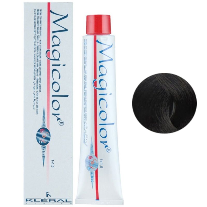 Крем-фарба для волосся Kleral System Magicolor 3.31 (екстра темний шоколад) 100 мл