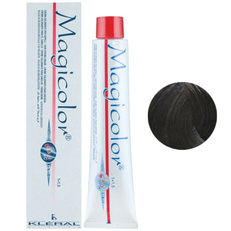 Крем-краска для волос Kleral System Magicolor 3 (темно-каштановый) 100 мл