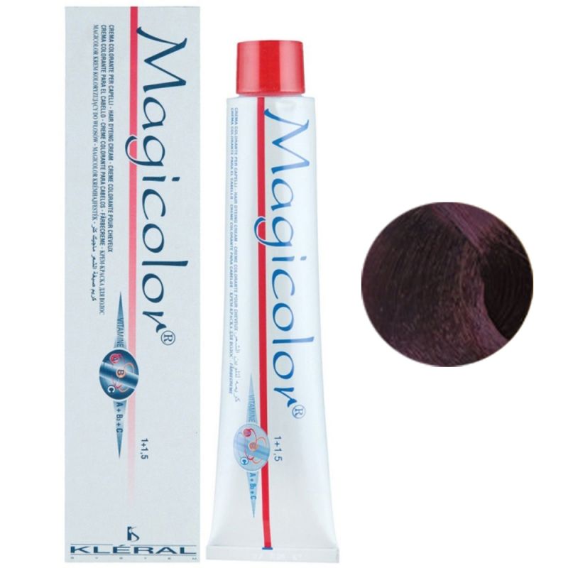 Крем-фарба для волосся Kleral System Magicolor 5.2 (5V) (фіолетовий) 100 мл