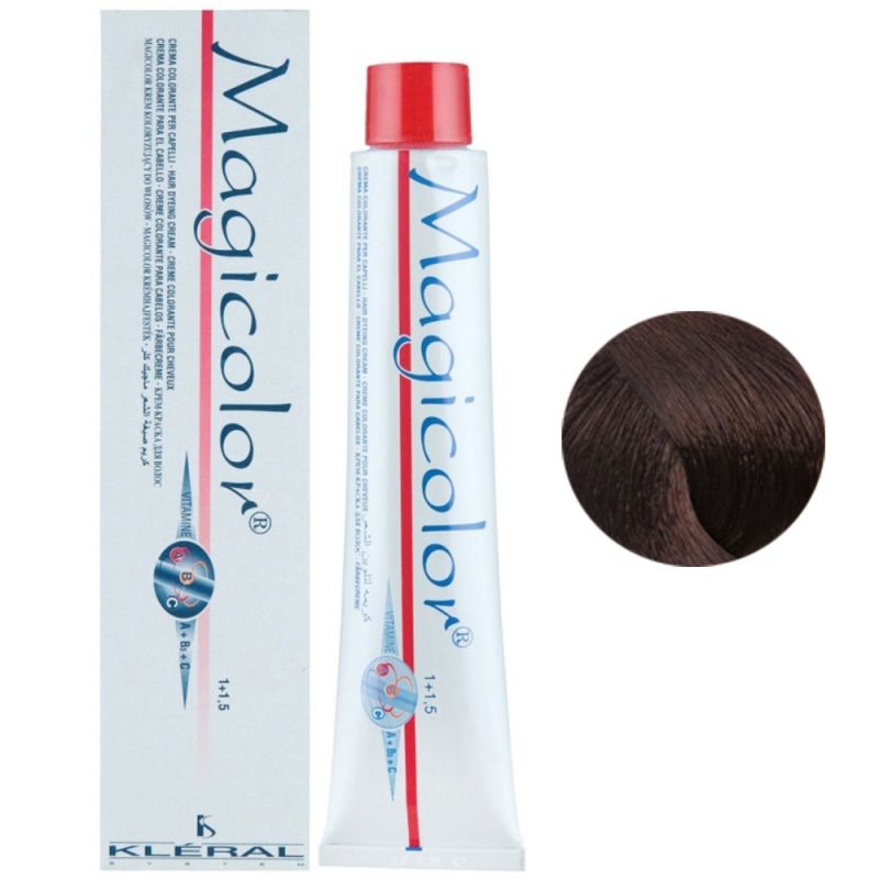 Крем-фарба для волосся Kleral System Magicolor 5.4 (5R) (мідний світло-каштановий) 100 мл