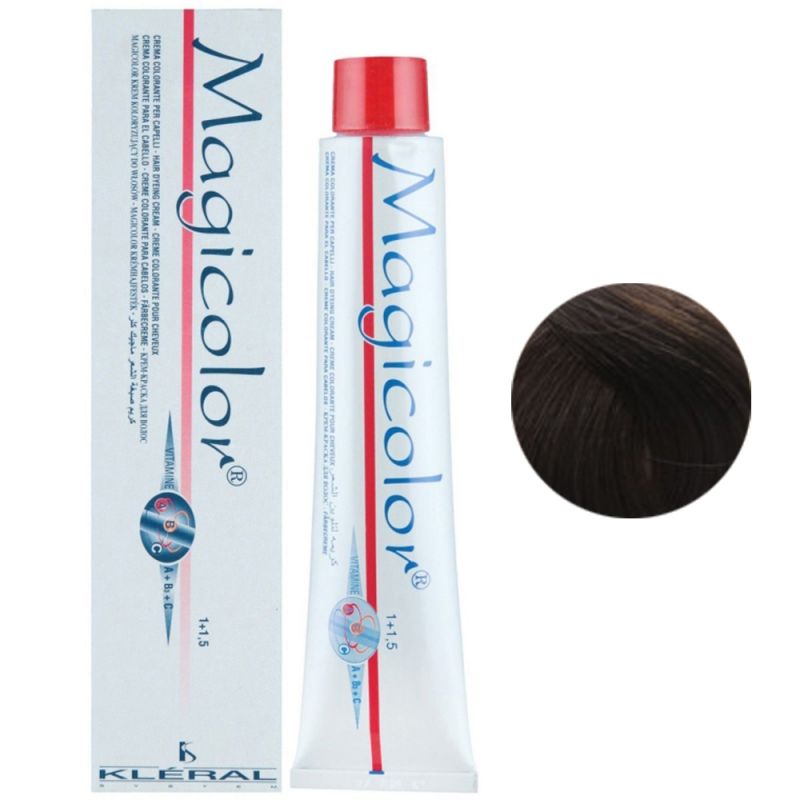 Крем-фарба для волосся Kleral System Magicolor 5 (світло-каштановий) 100 мл
