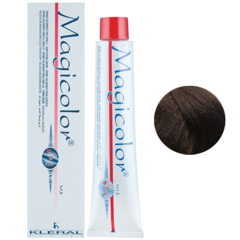 Крем-фарба для волосся Kleral System Magicolor 6.0 (інтенсивний темний блондин) 100 мл