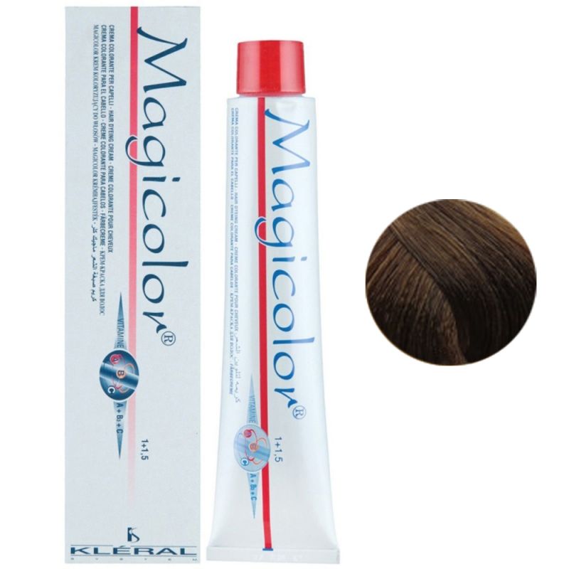 Крем-фарба для волосся Kleral System Magicolor 6.37 (шоколадна паста) 100 мл