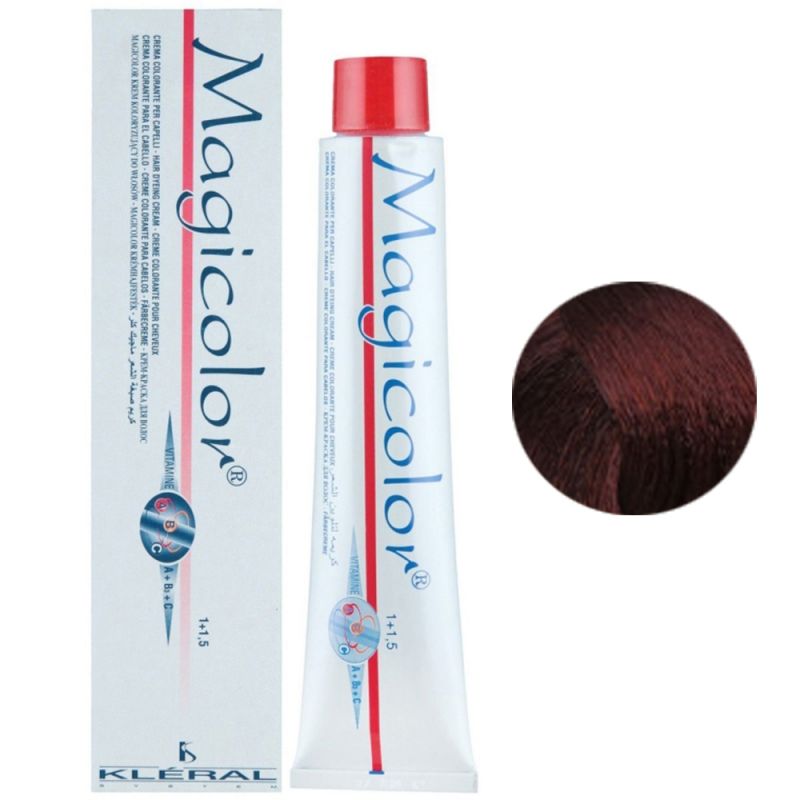 Крем-фарба для волосся Kleral System Magicolor 6.52 (6M) (темний махагон) 100 мл