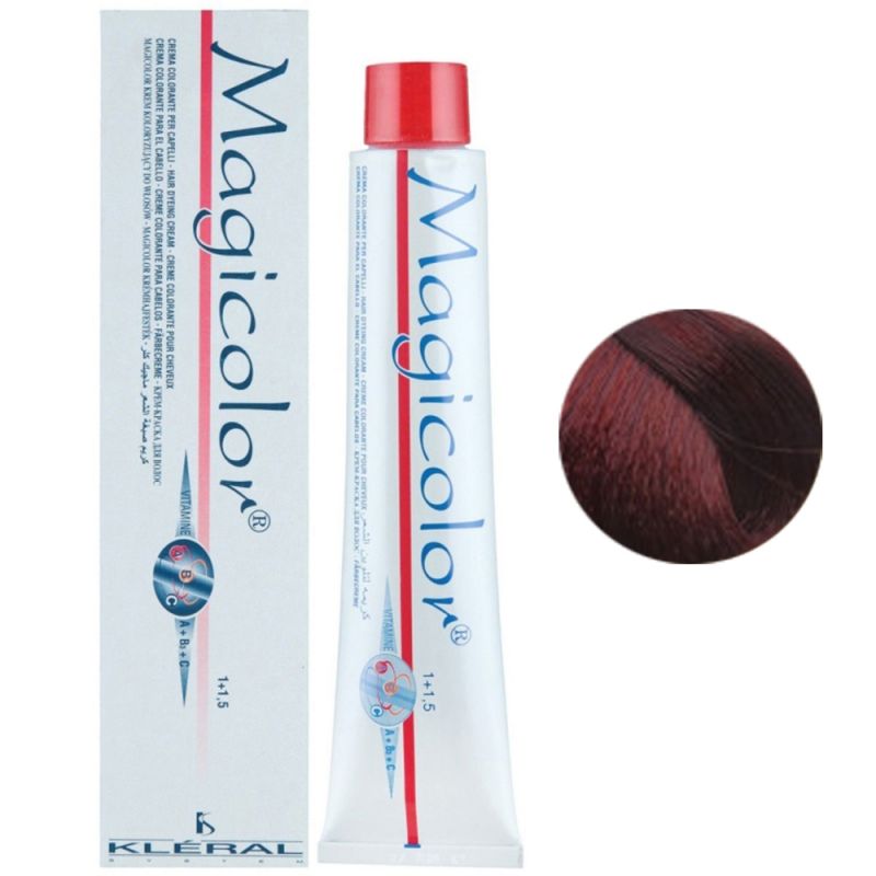 Крем-фарба для волосся Kleral System Magicolor 6.60 (6PR) (червоно-сливовий) 100 мл