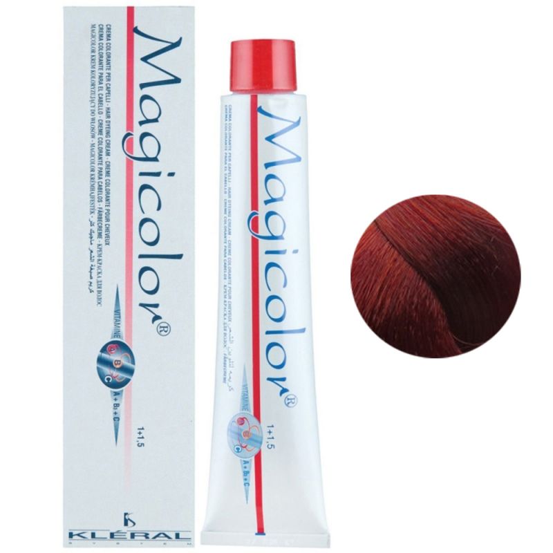 Крем-фарба для волосся Kleral System Magicolor 6RF (полум'яно-червоний) 100 мл