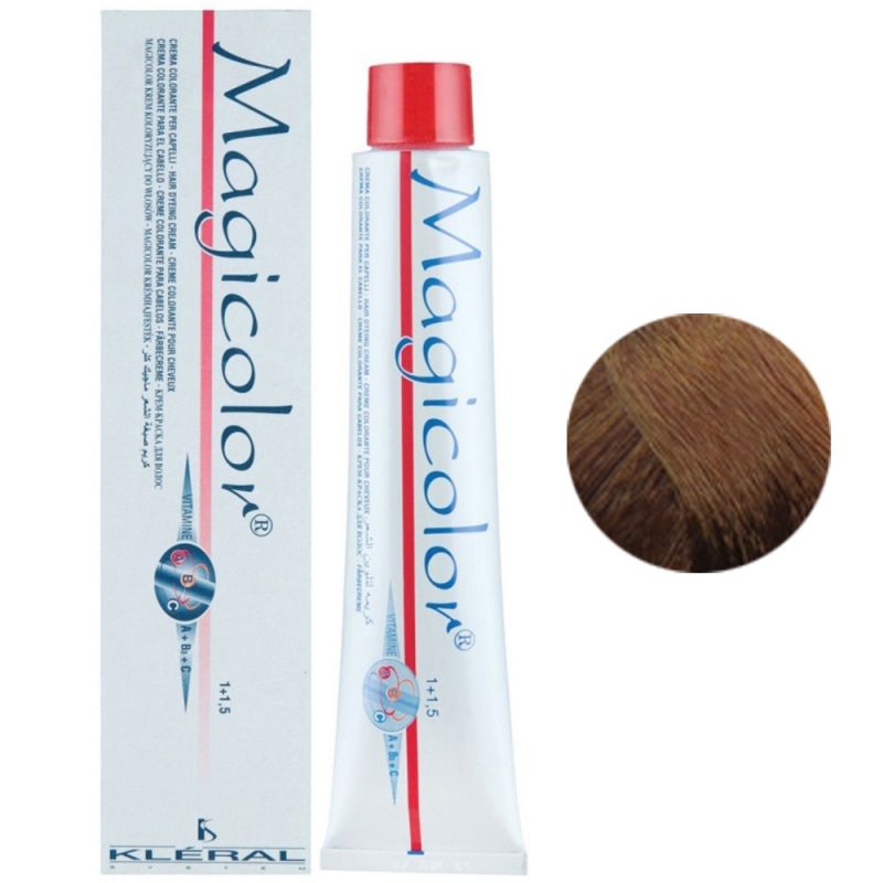 Крем-фарба для волосся Kleral System Magicolor 7.3 (7D) (золотистий блондин) 100 мл