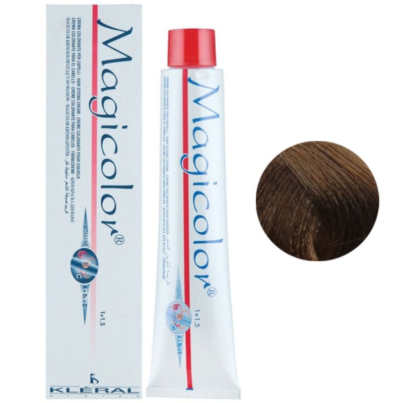Крем-краска для волос Kleral System Magicolor 8.0 (интенсивный светлый блондин) 100 мл