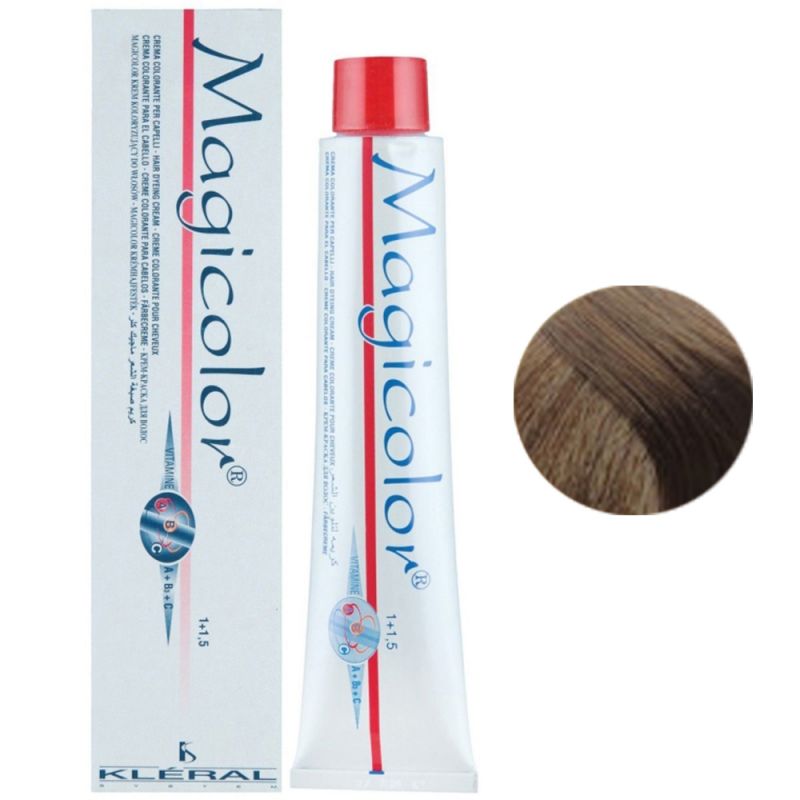 Крем-краска для волос Kleral System Magicolor 8.1 (8C) (пепельный светлый блондин) 100 мл