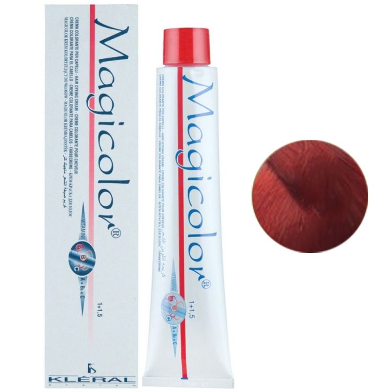 Крем-фарба для волосся Kleral System Magicolor 8.60R (світло-русявий червоний) 100 мл