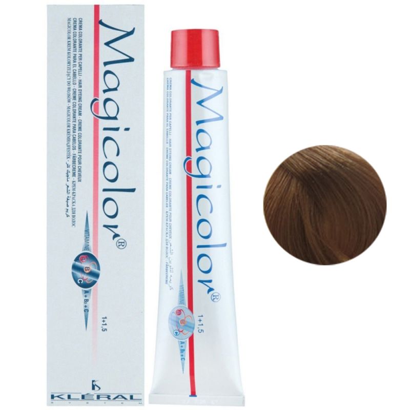 Крем-фарба для волосся Kleral System Magicolor 8 (світло-русявий) 100 мл