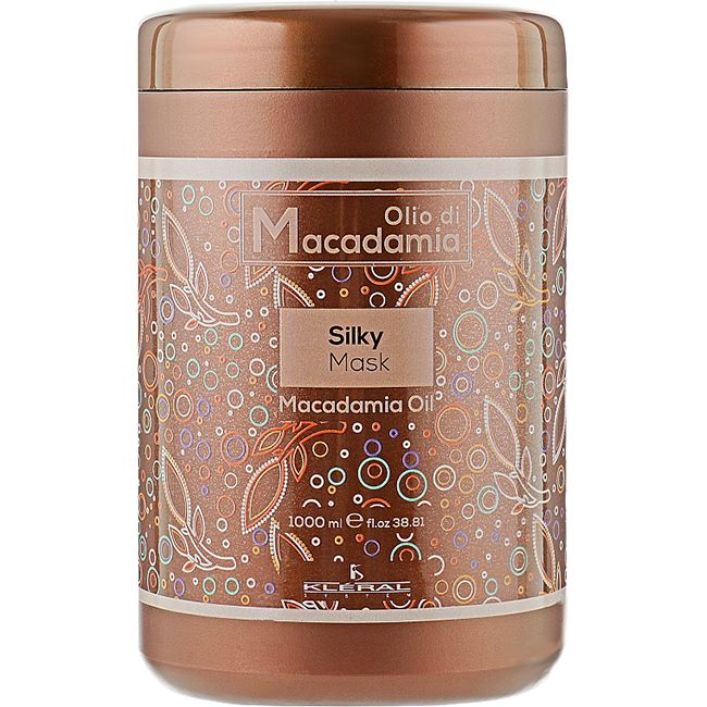 Маска-шелк увлажняющая Kleral System Silky Mask Macadamia Oil (с экстрактом ореха макадамия) 1000 мл