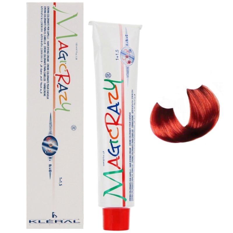 Фарба для волосся Kleral System Magicrazy R1 (вогняно-червоний) 100 мл