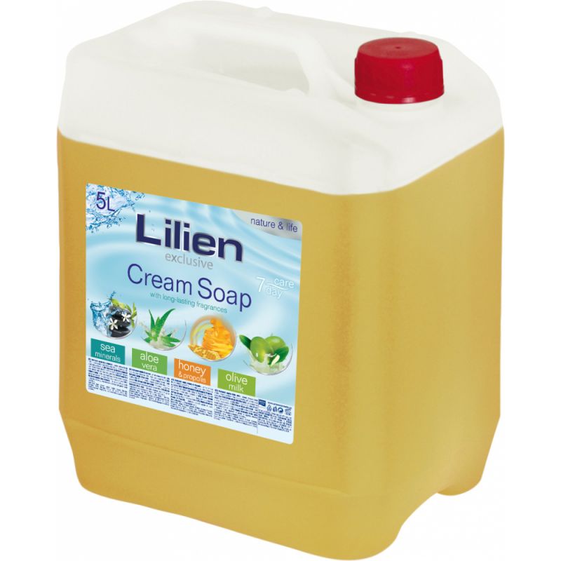 Мыло для рук Lilien Honey Cream Soap (мед) 5000 мл