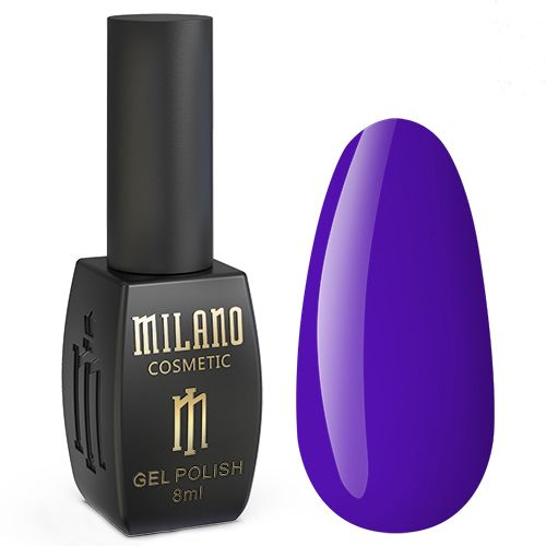 Гель-лак Milano №161 (фиолетовый, эмаль) 8 мл
