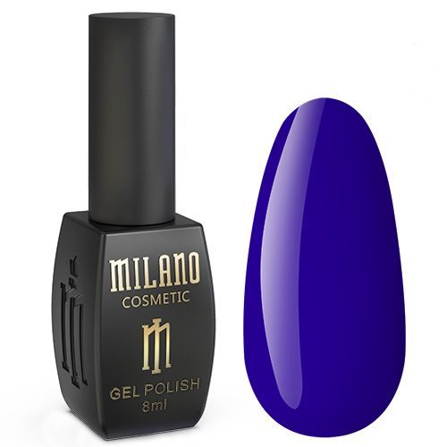 Гель-лак Milano №203 (сине-фиолетовый, эмаль) 8 мл