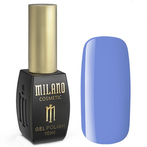 Гель-лак Milano №081 (сине-голубой, эмаль) 10 мл